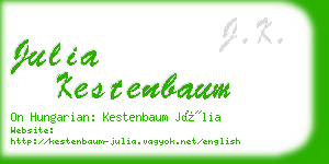 julia kestenbaum business card
